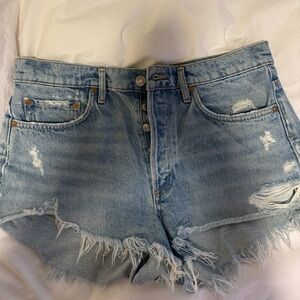 Agolde denim shorts